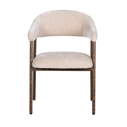 Scandi -stoel Tan (set van 2)