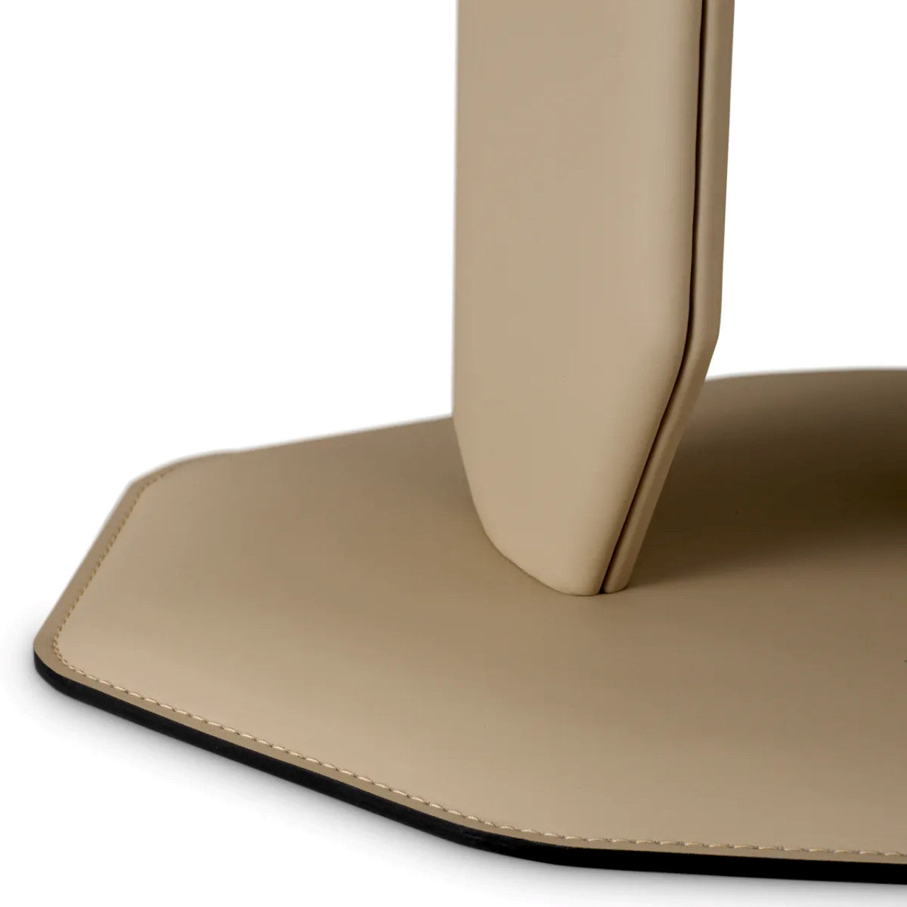 Maurizio | Bijzettafel met Strak Silhouet en Luxe Imitatieleer | Stijlvolle Aanvulling voor Elke Ruimte 4