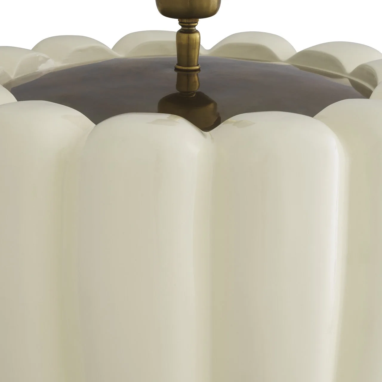 Barocco | Tafellamp met Houten Voet en Linnen Kap | Elegante Verlichting voor Luxe Interieur