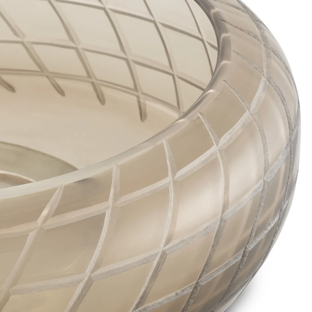 Tarano | Gerecycleerde Glazen Kom met Matte Afwerking | Elegante Decoratie voor Elk Interieur
