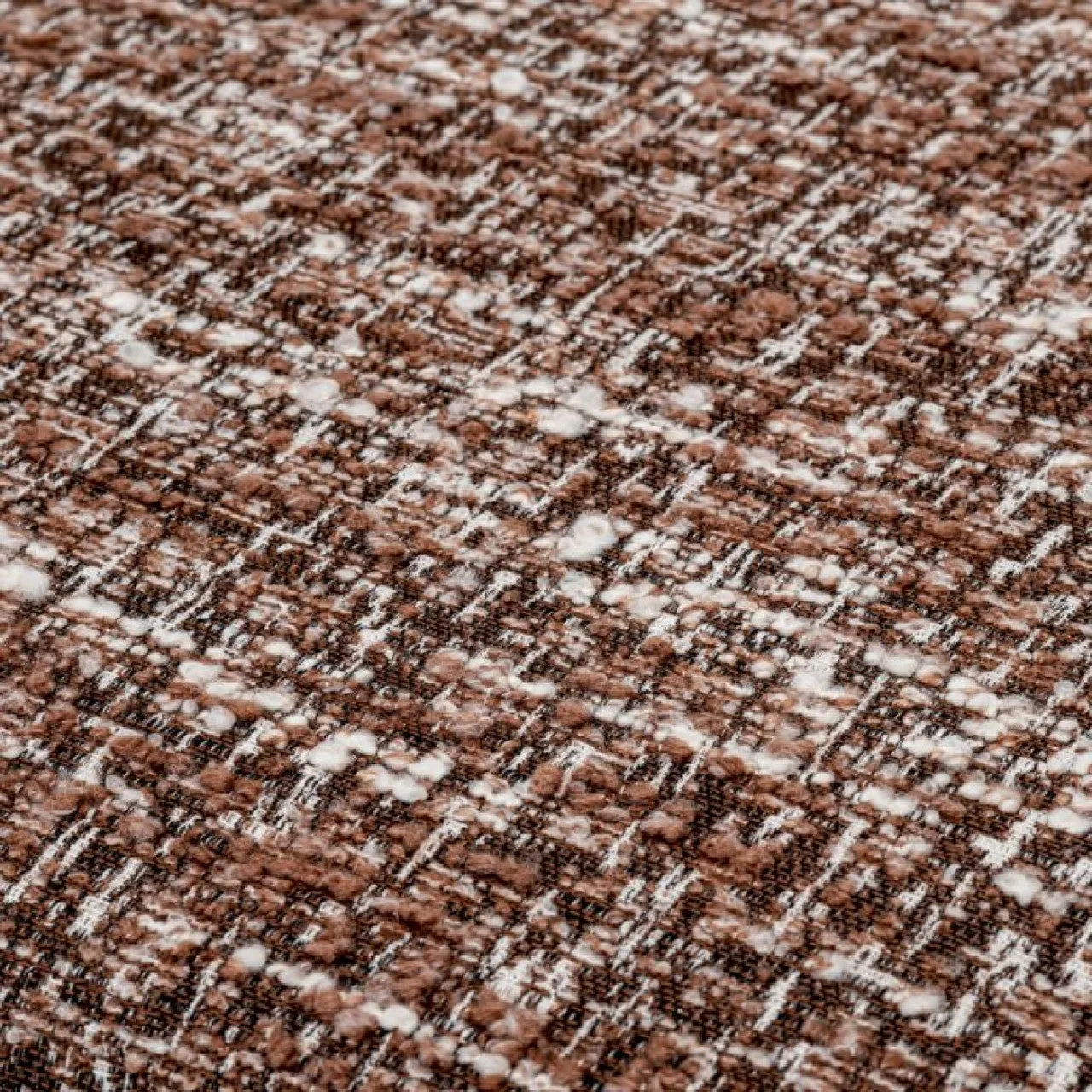 Draaifauteuil met Luxe Bouclé Stof en Elegante Draaivoet | Modern Design voor Woonkamer