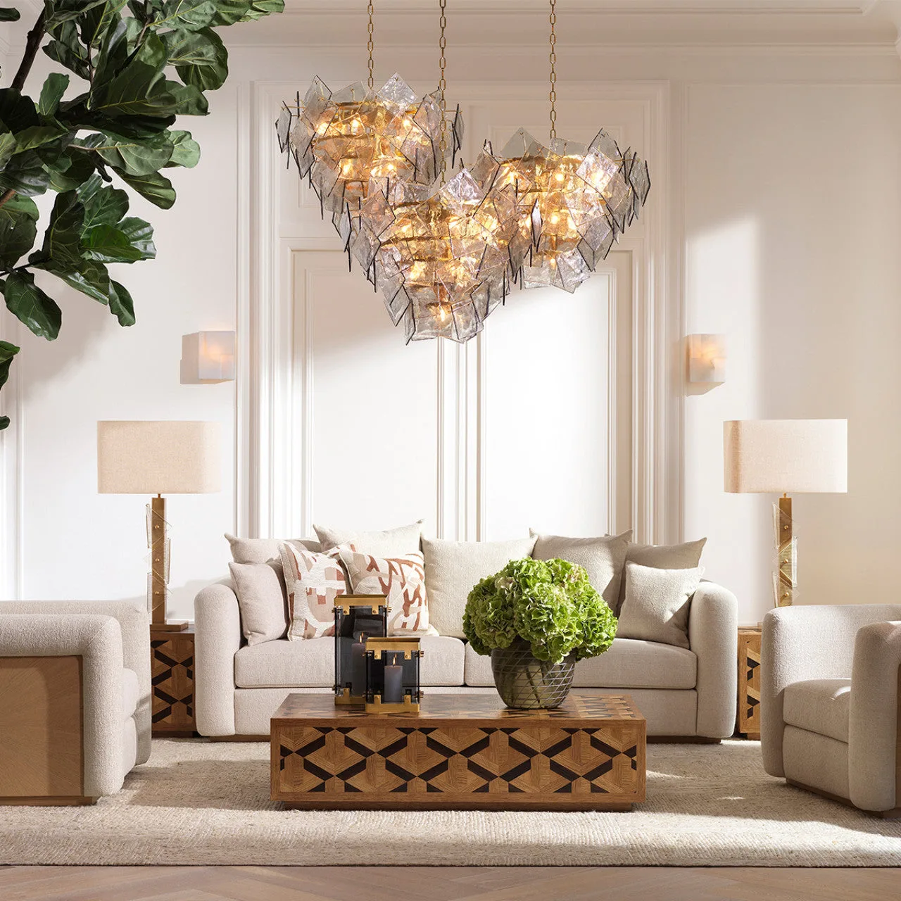 Fabiano | Wandlamp van Albast met Sfeervolle Gloed | Modern en Klassiek Ontwerp