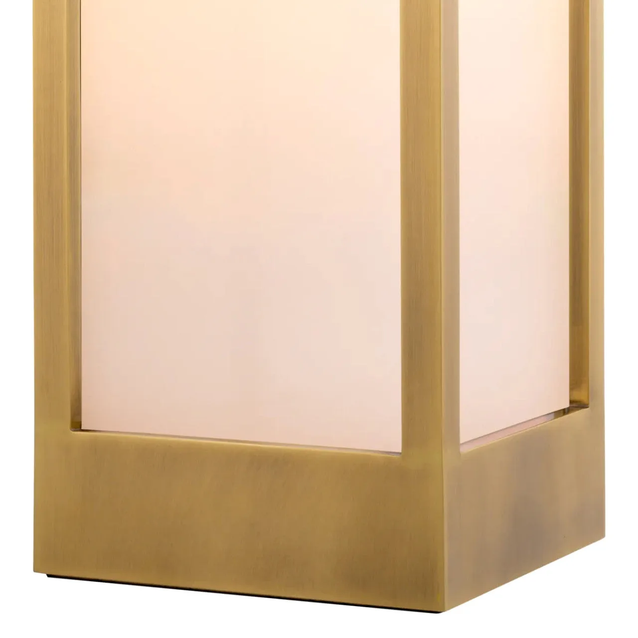 Riserva L | Buitenlamp van Metaal met Gouden Afwerking | Elegante Verlichting voor Terrassen en Tuinen