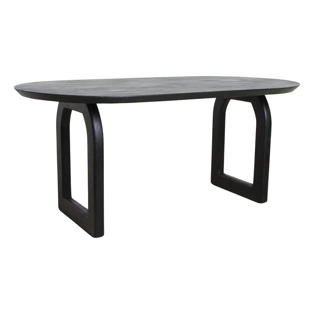 Moderne Ronde Eettafel van Mangohout met Organische Vorm | Stijlvol Design voor Comfortabele Eetruimtes