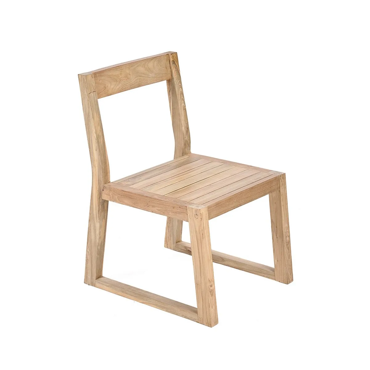 De Lineaire Eetkamerstoel - Naturel