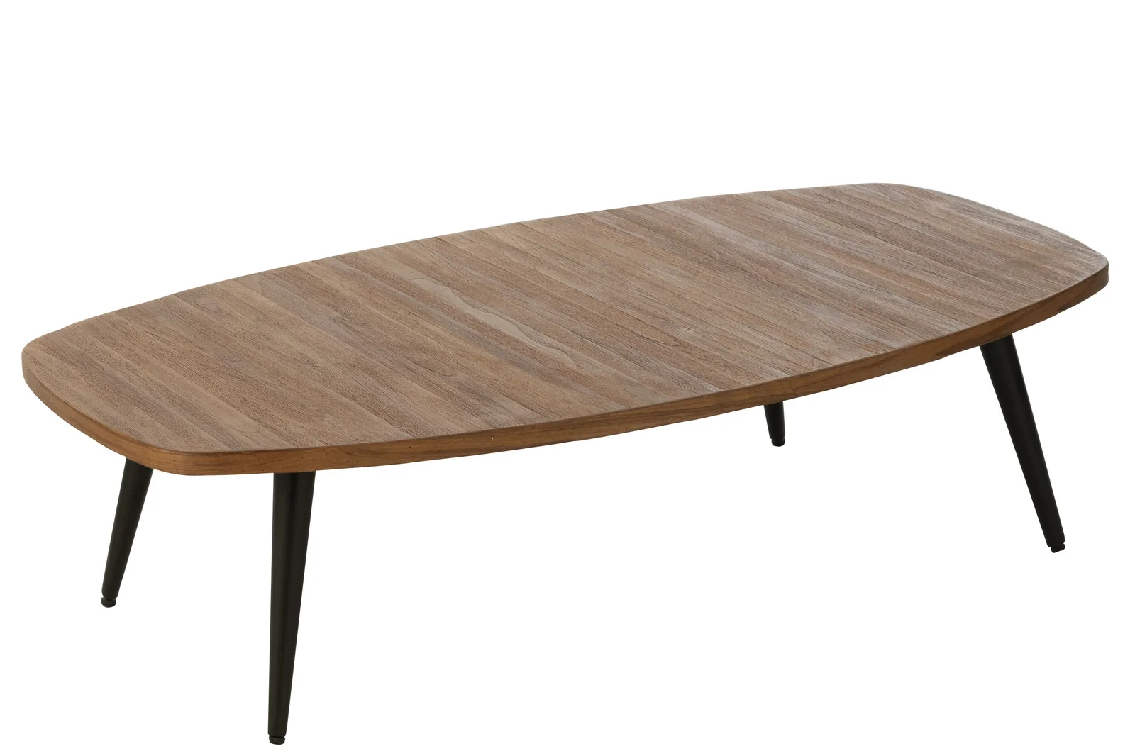 Rechthoekige Houten Bijzettafel met Natuurlijke Afwerking | Veelzijdig en Elegant voor Elk Interieur