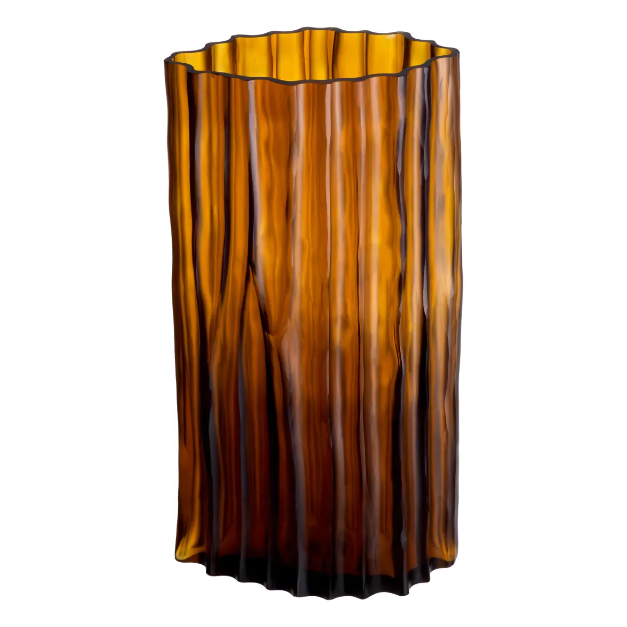 Eichholtz | Vaas Living L van Gerecycled Glas met Uniek Ontwerp | Perfect voor Jouw Interieur