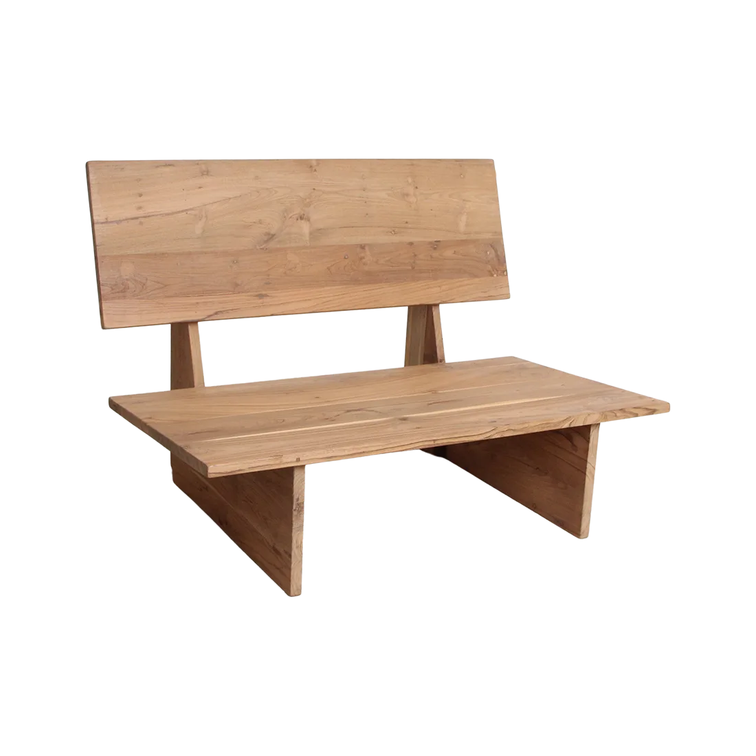Loungestoel Buiten van Teakhout met Comfortabele Zitting | Stijlvolle Tuin Lounge Stoel voor Ontspanning
