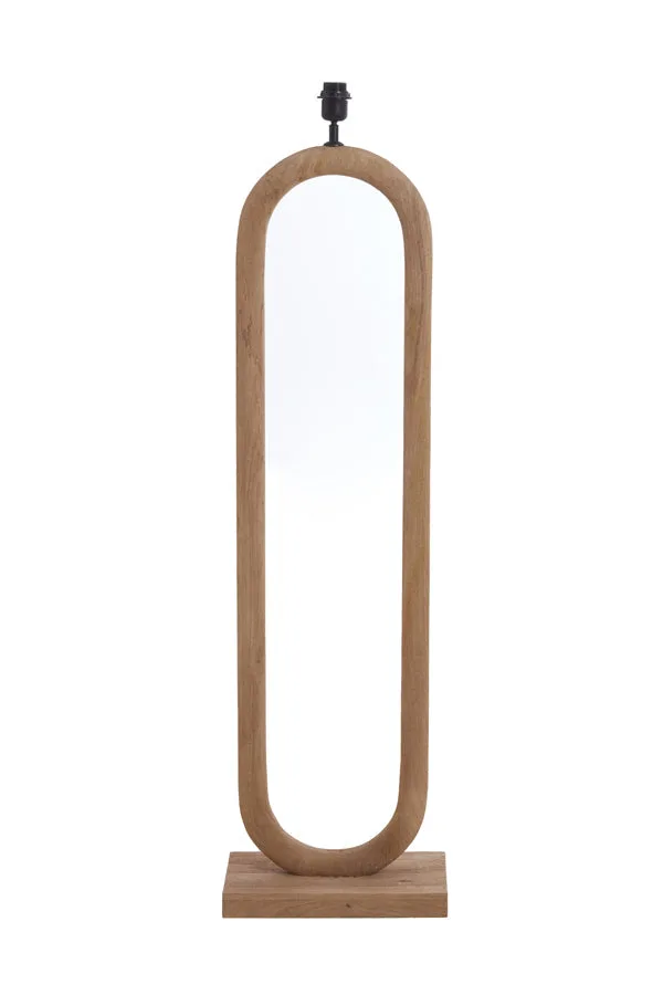 Vloerlamp met Modern Design en Stijlvolle Bruine Afwerking | Ideale Verlichting voor Elk Interieur