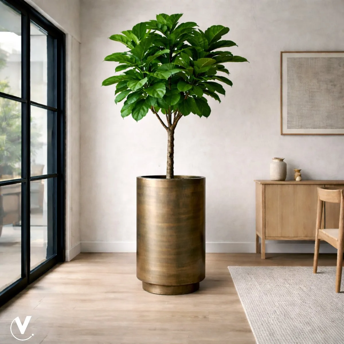 Plantenpot - Potosi aged brass *Verwacht eind Feb