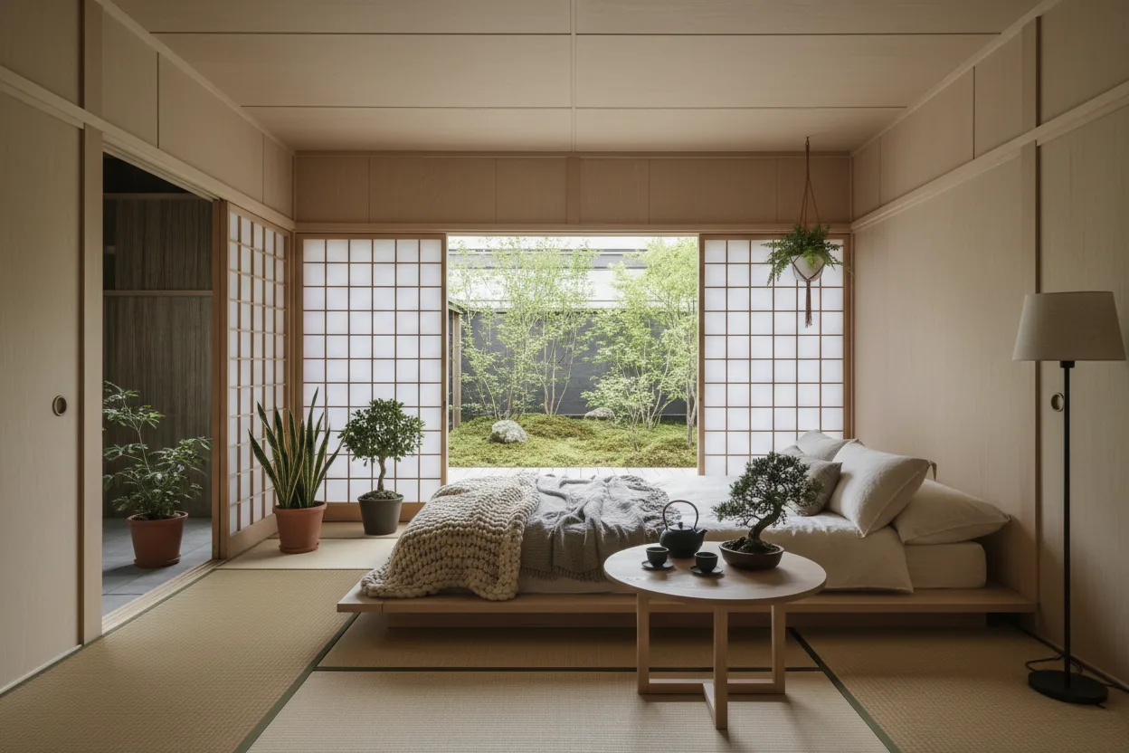 Japandi Interieur: De Perfecte Fusie van Japans Minimalisme en Scandinavisch Comfort