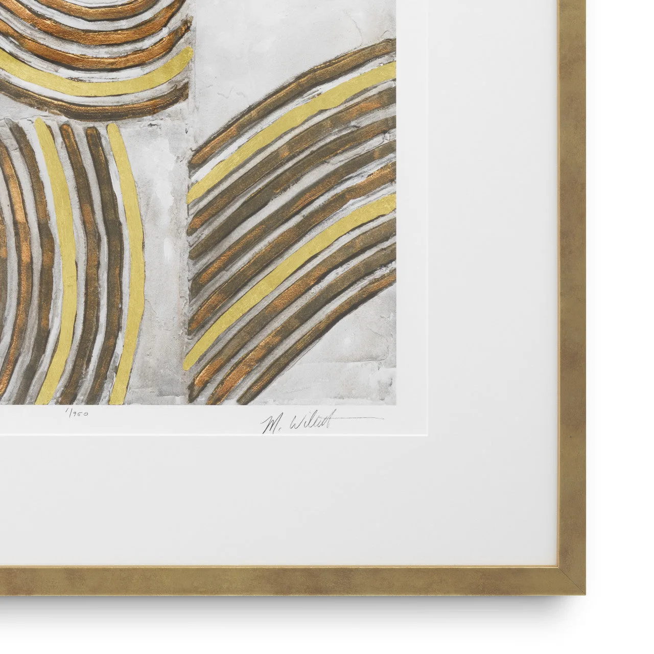 Catena | Set van 2 Geometrische Wandprints met Aardetinten | Premium Canvas voor Tijdloze Stijl