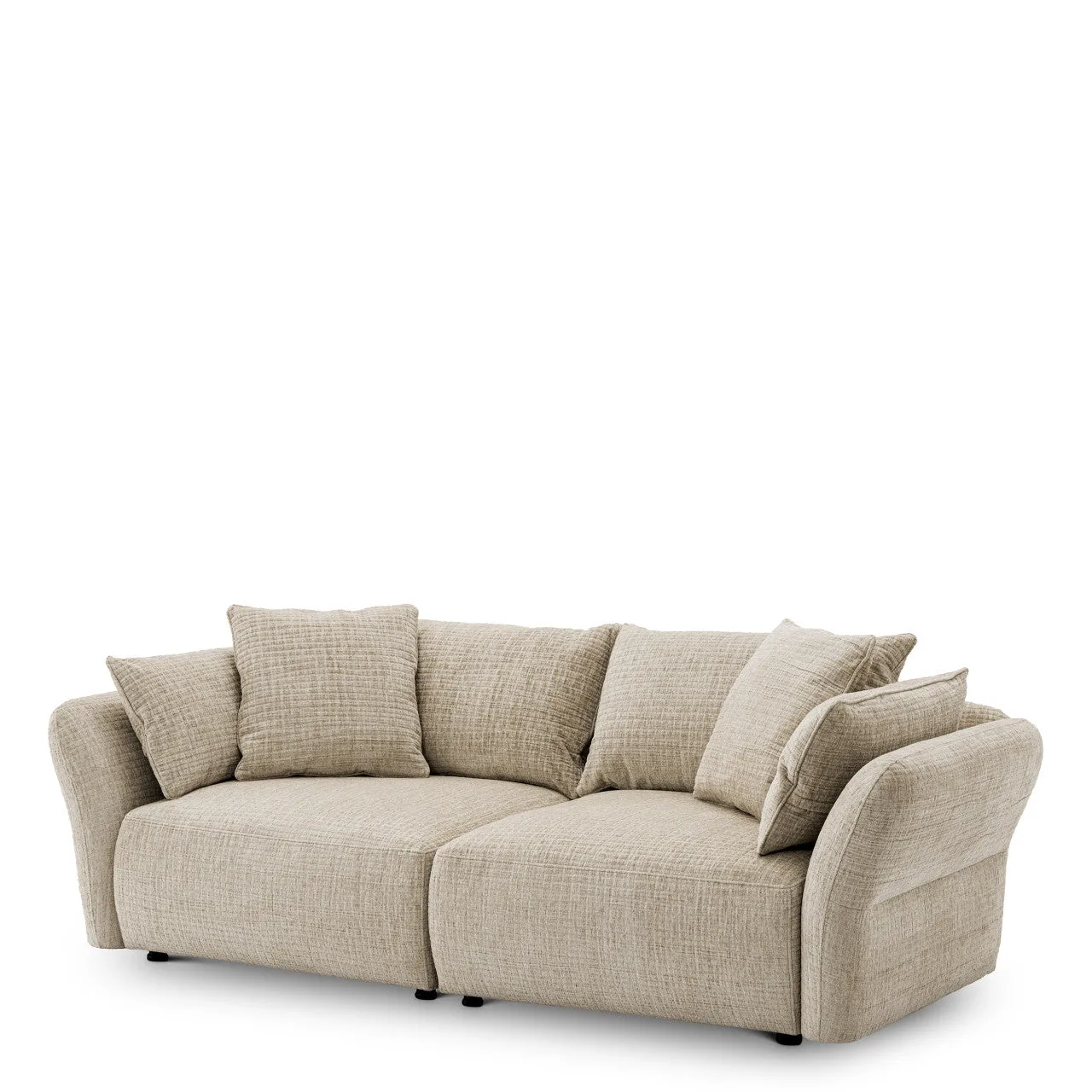 Zebron | Luxe Sofa in Alvyn Cream met Verfijnd Ontwerp | Perfecte Aanvulling voor Elke Woonruimte