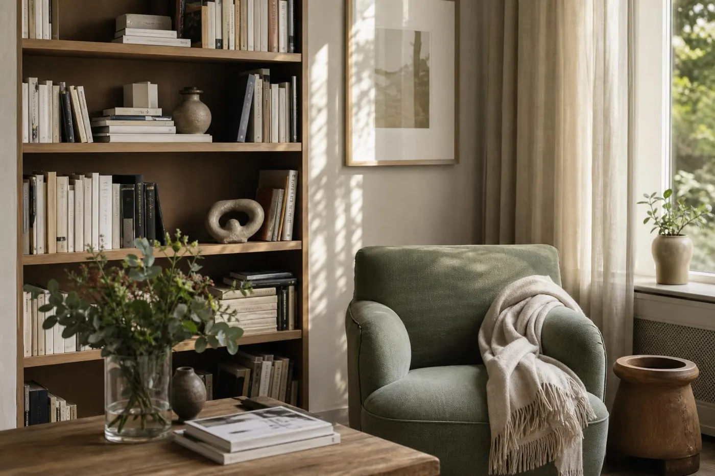 Boekenkasten: sfeerbeeld