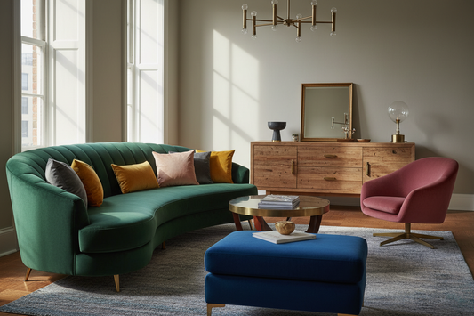 De Velvet Revolutie: Waarom Fluweel Het Interieur Domineert in 2026