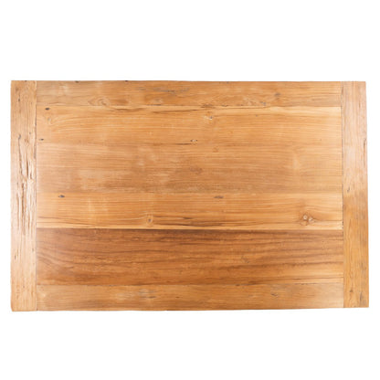 De teruggewonnen teakhouten salontafel - naturel