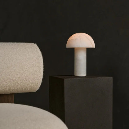 Francesco Stijlvolle Albasten Lamp | Luxe verlichting