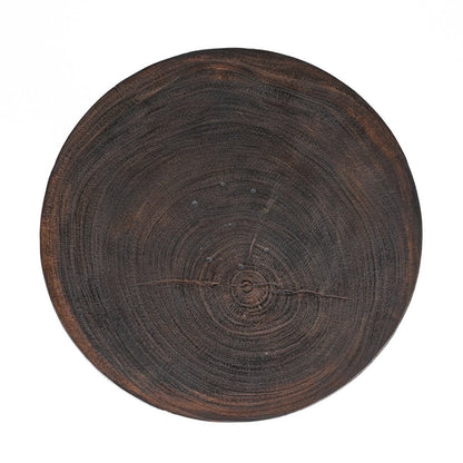 The Cone Alone bijzettafel - donker walnoot