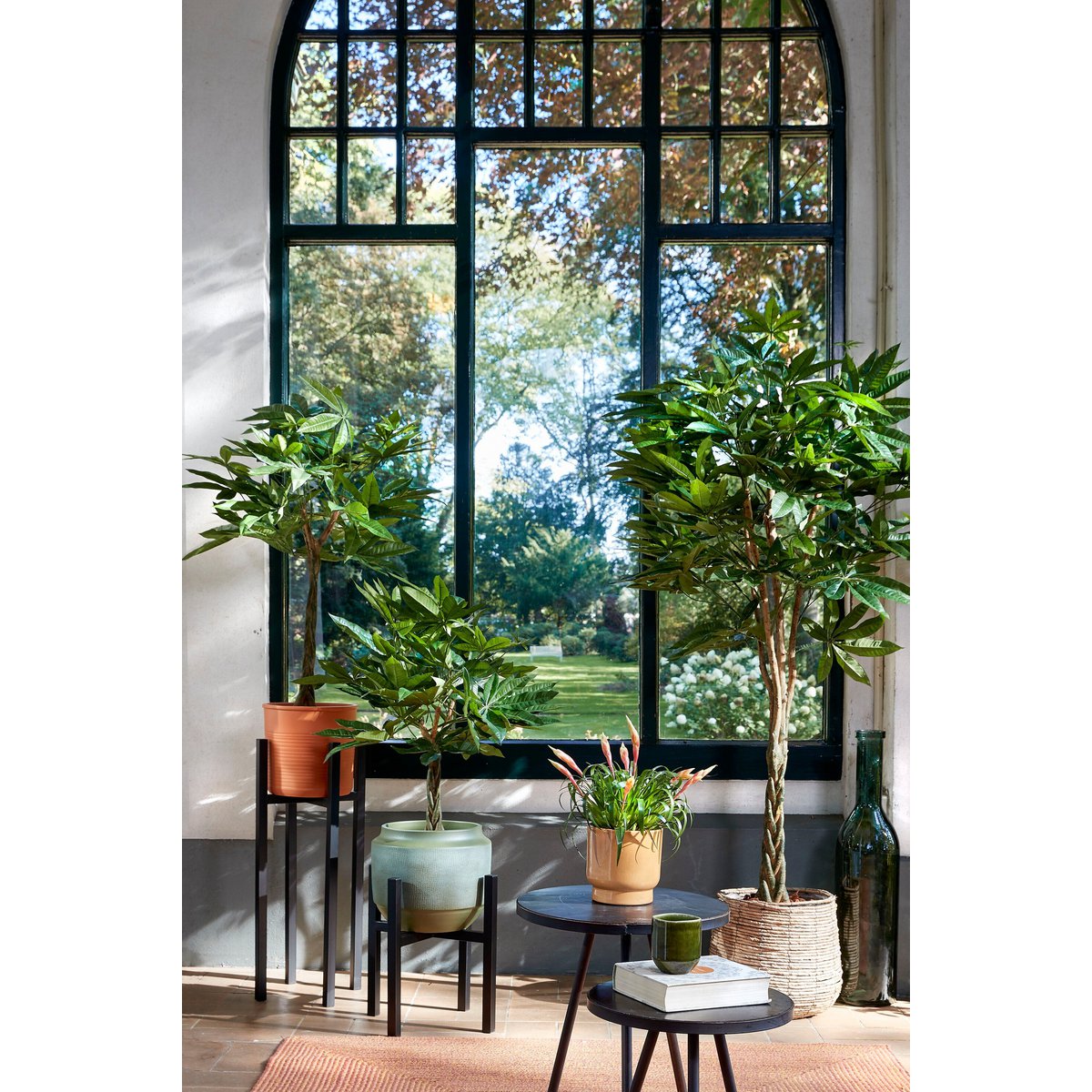 Kunstplant Pachira Groen