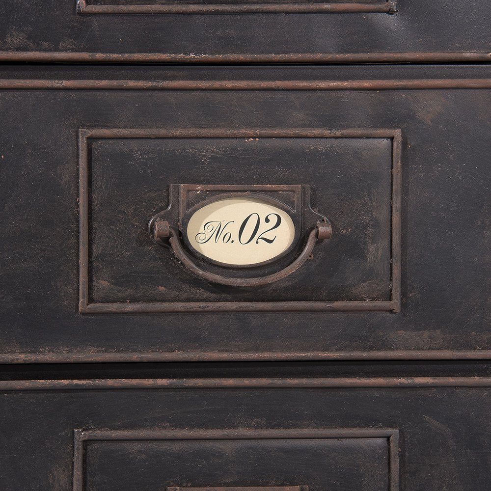 Ladekast Bruin, IJzer 152x44x86 cm