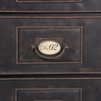 Ladekast Bruin, IJzer 152x44x86 cm