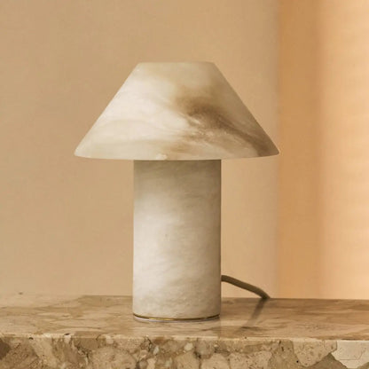 Eleonora Stijlvolle Albasten Lamp | Uniek ontwerp met zachte gloed
