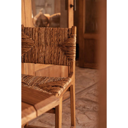 De puquta barkruk - natuurlijk - binnen