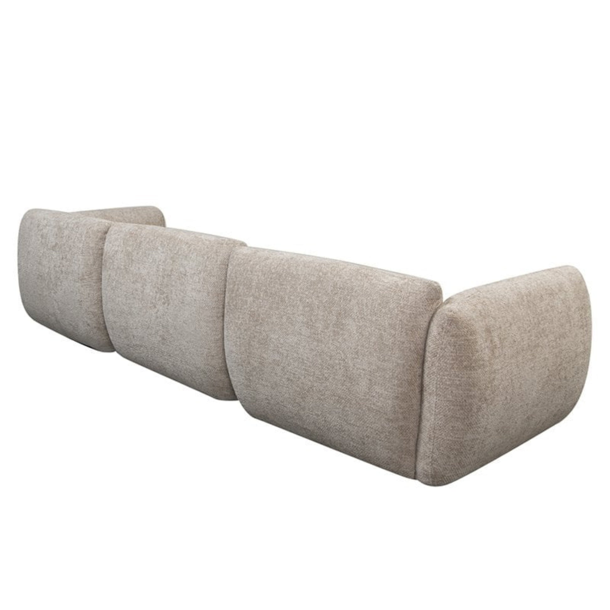 Amsterdam | 4-Zits Bank Latte met Comfortabele Kussens | Tijdloos Design voor Luxe Woonkamers 3