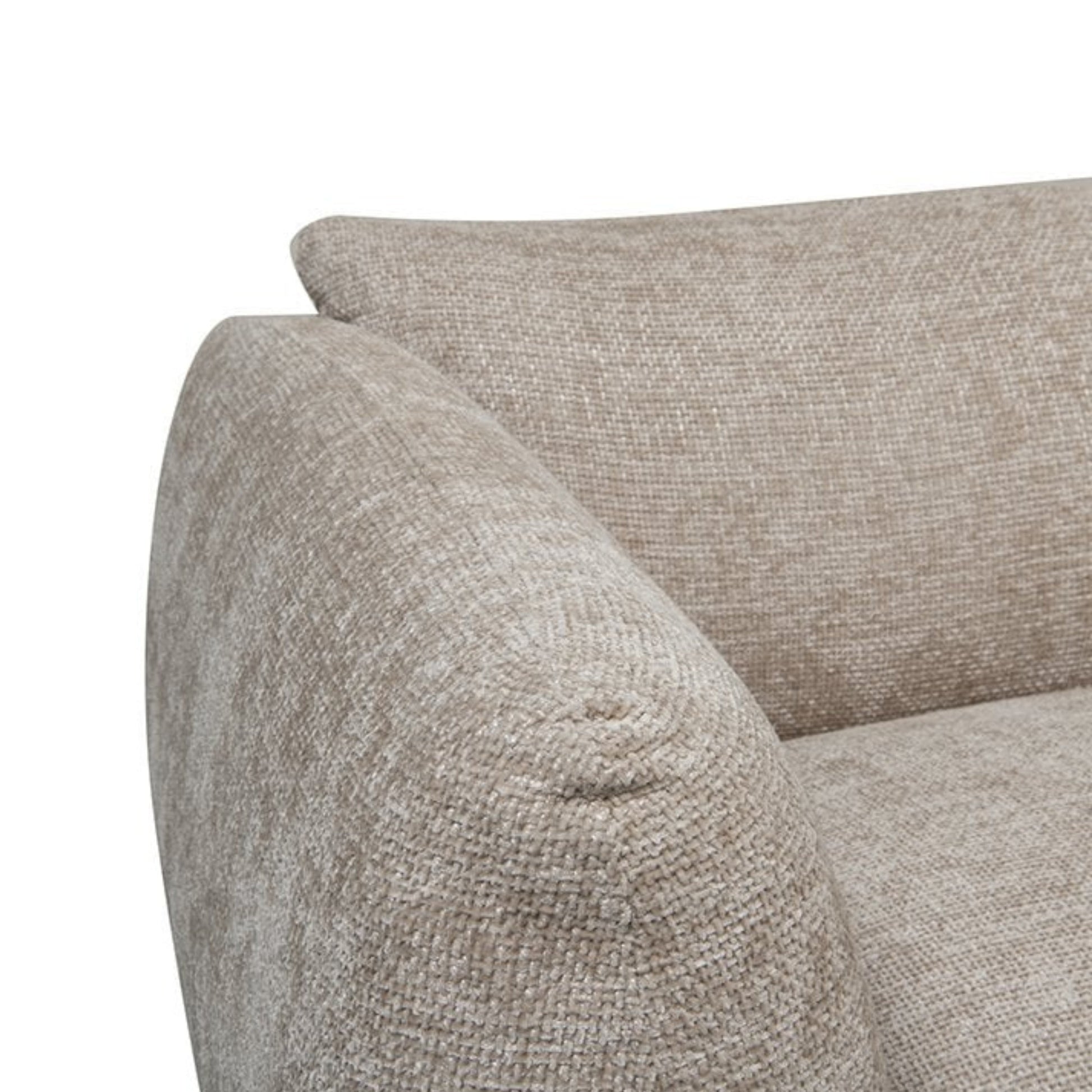 Amsterdam | 4-Zits Bank Latte met Comfortabele Kussens | Tijdloos Design voor Luxe Woonkamers 5