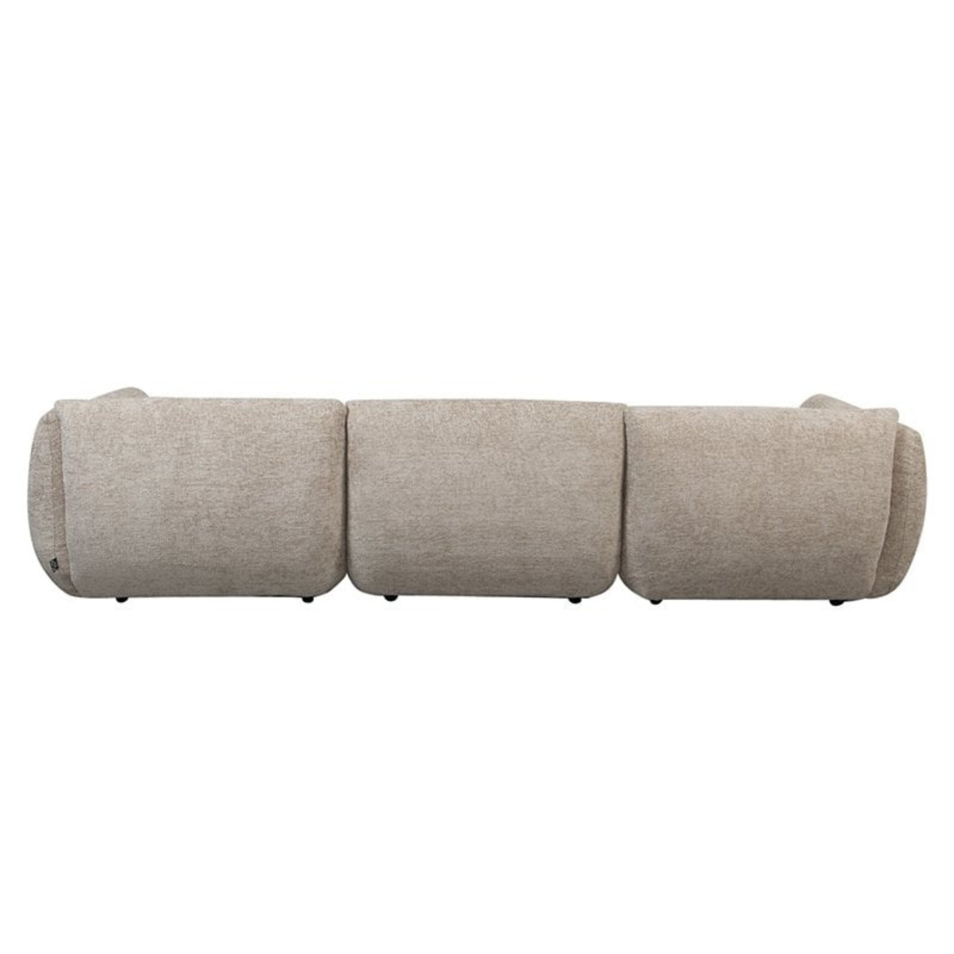 Amsterdam | 4-Zits Bank Latte met Comfortabele Kussens | Tijdloos Design voor Luxe Woonkamers 6