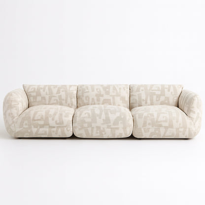 Amsterdam | 4-Zits Bank met Comfortabele Kussens | Tijdloos Design voor Luxe Woonkamers 1