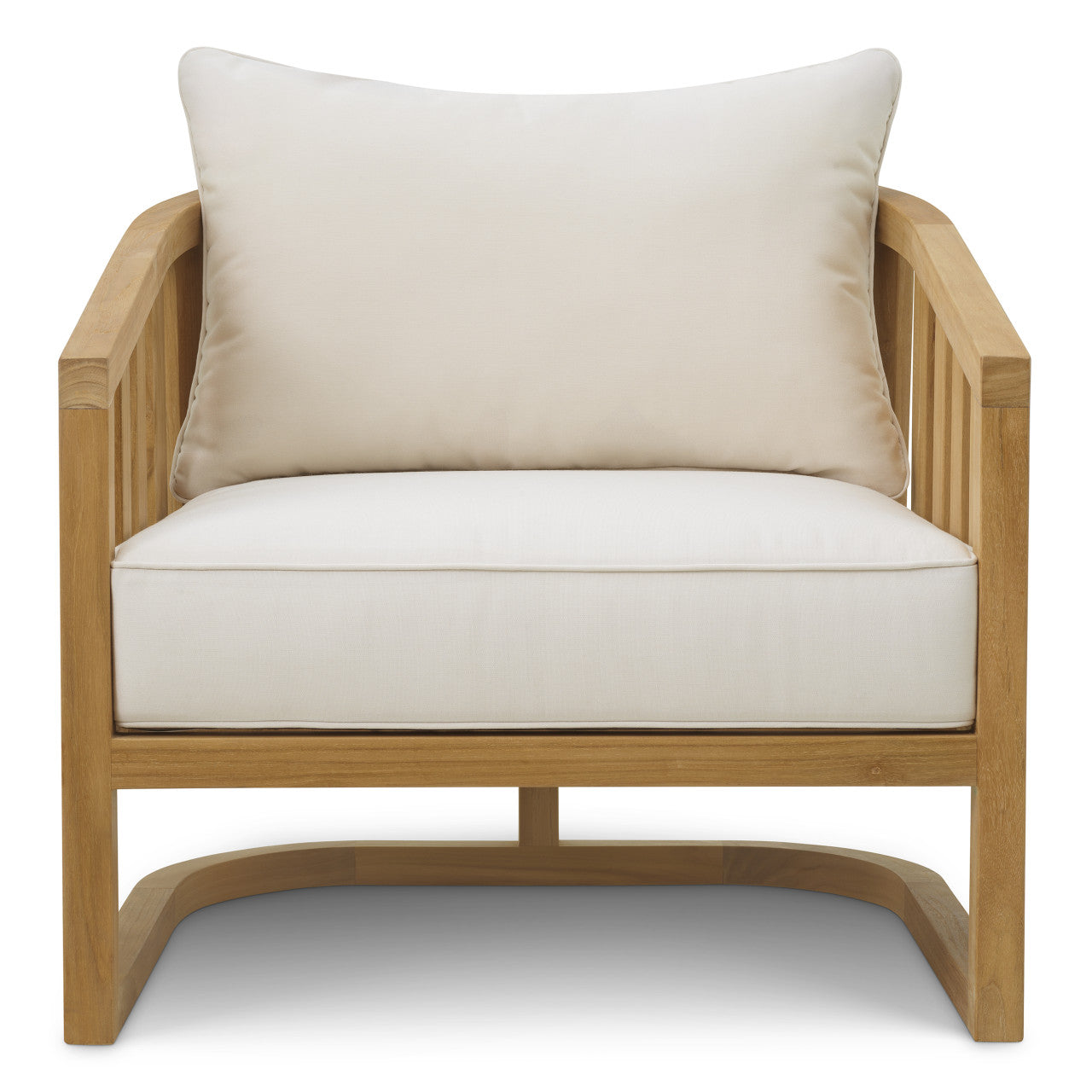 Aruba | Buitenfauteuil van Teak met Weerbestendige Kussens | Elegant Ontwerp voor Comfortabel Buitenleven 3
