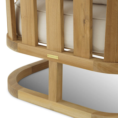 Aruba | Buitenfauteuil van Teak met Weerbestendige Kussens | Elegant Ontwerp voor Comfortabel Buitenleven 6