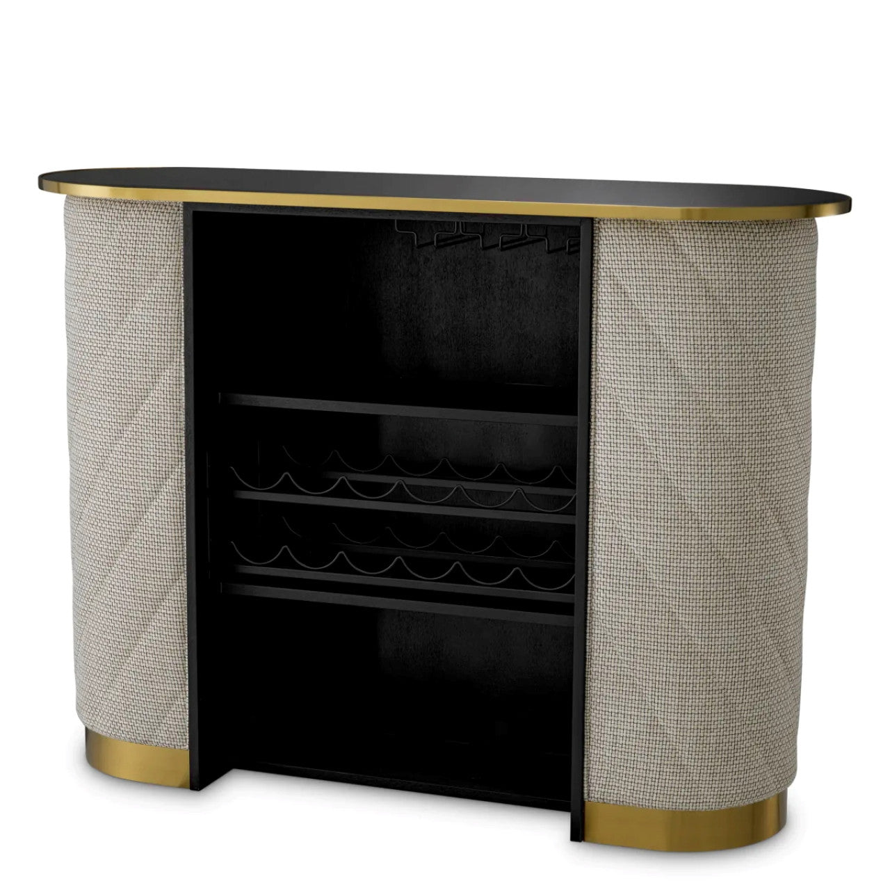Barmeubel | Luxe Bar Matthew Forrester met Comfortabele Stof | Elegante Aanwinst voor Stijlvolle Ruimtes 3