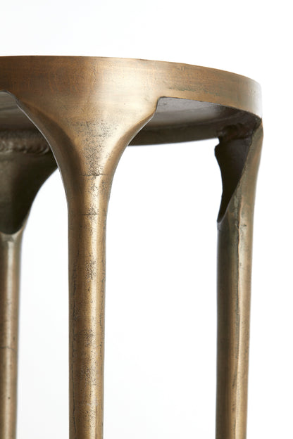 Bijzettafel Set van 2 met Bronzen Afwerking | Stijlvolle Decoratie voor Elke Ruimte 3