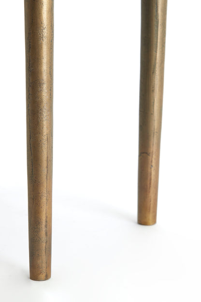 Bijzettafel Set van 2 met Bronzen Afwerking | Stijlvolle Decoratie voor Elke Ruimte 5