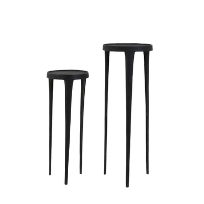 Bijzettafel met Modern Design in Zwart - Ø35cm voor Stijlvolle Interieurs 2