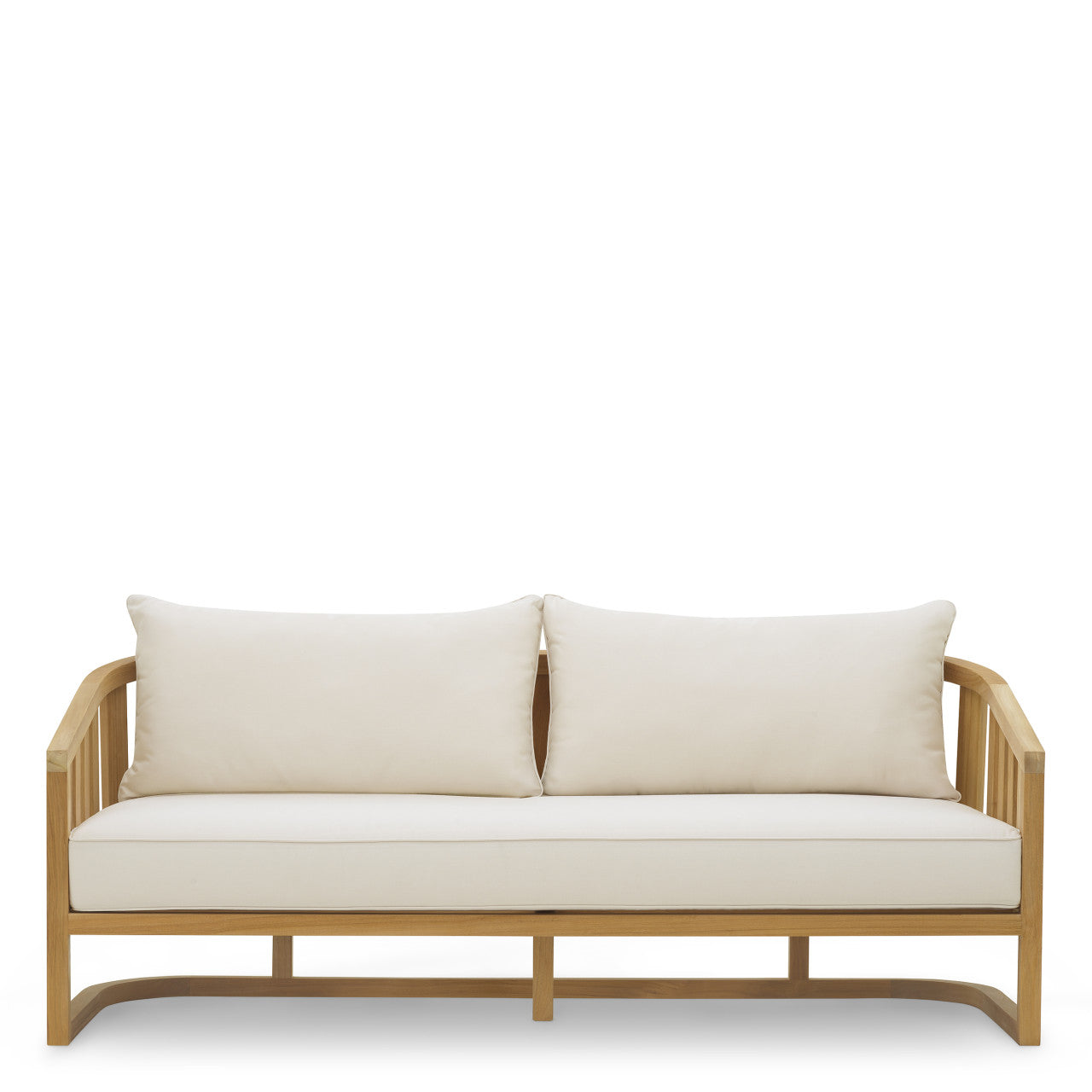 Buitenbank | Teak Outdoor Sofa met Luxe Sunbrella Kussens | Elegante en Duurzame Bank voor Comfort in de Tuin 3