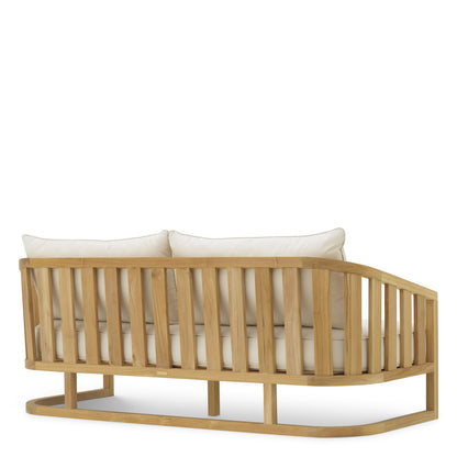 Buitenbank | Teak Outdoor Sofa met Luxe Sunbrella Kussens | Elegante en Duurzame Bank voor Comfort in de Tuin 5
