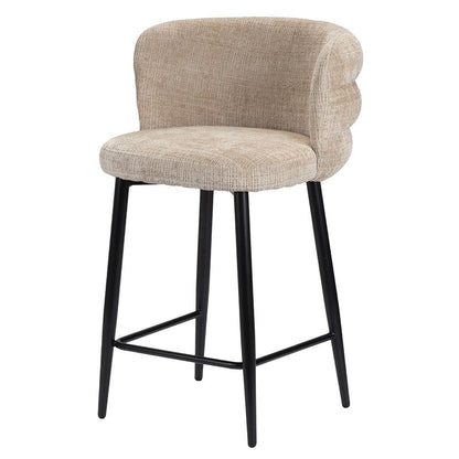 Cloud | Keuken Barstoel Crème met Zachte Demping | Stijlvolle Comfortabele Stoel voor Serene Keukenervaring 1