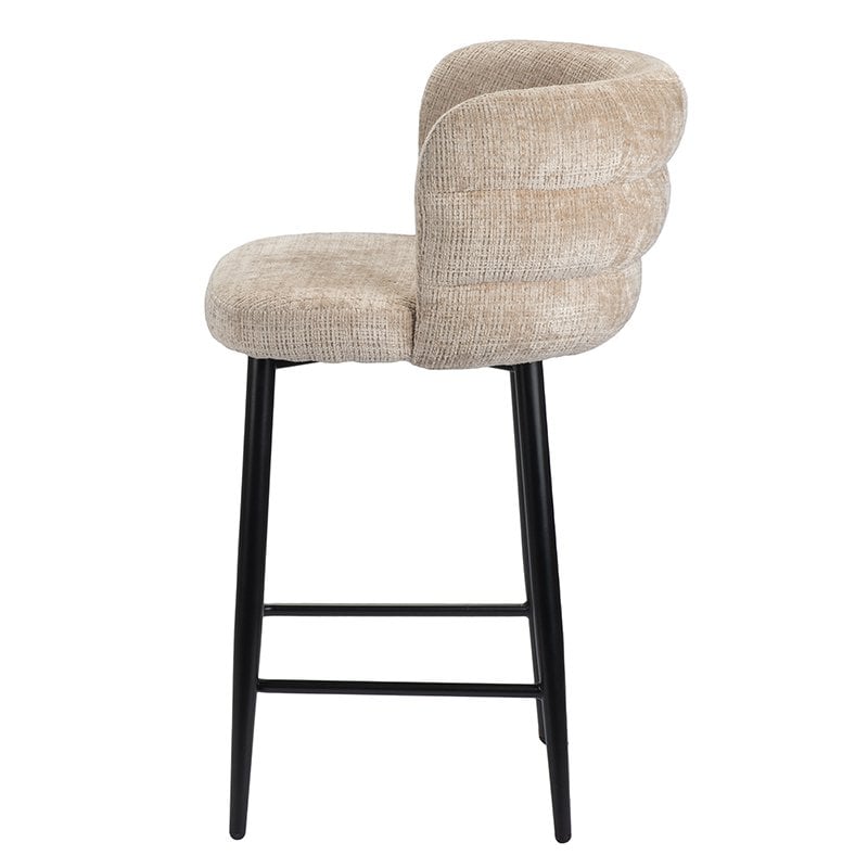 Cloud | Keuken Barstoel Crème met Zachte Demping | Stijlvolle Comfortabele Stoel voor Serene Keukenervaring 3