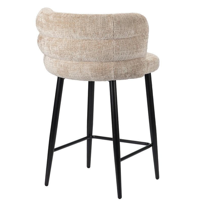 Cloud | Keuken Barstoel Crème met Zachte Demping | Stijlvolle Comfortabele Stoel voor Serene Keukenervaring 4