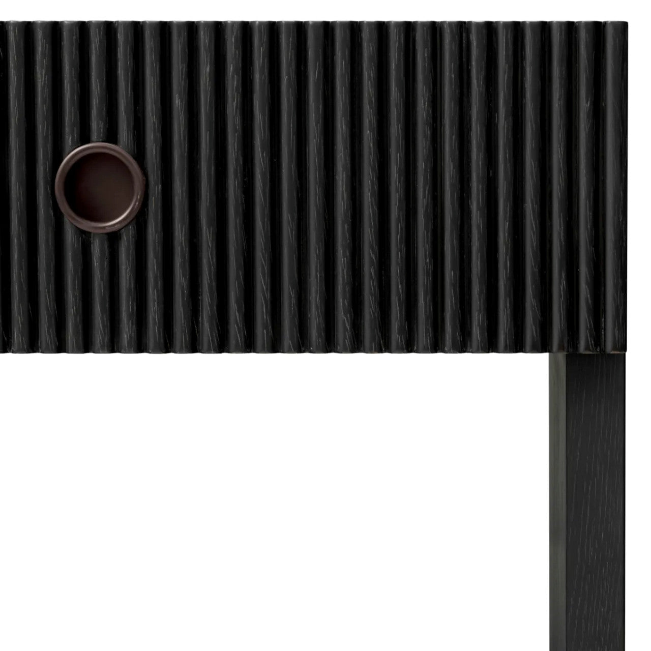 Dimitrios | Nachtkastje met Antracietgrijs Eikenfineer | Stijlvol en Ruimtebesparend 0