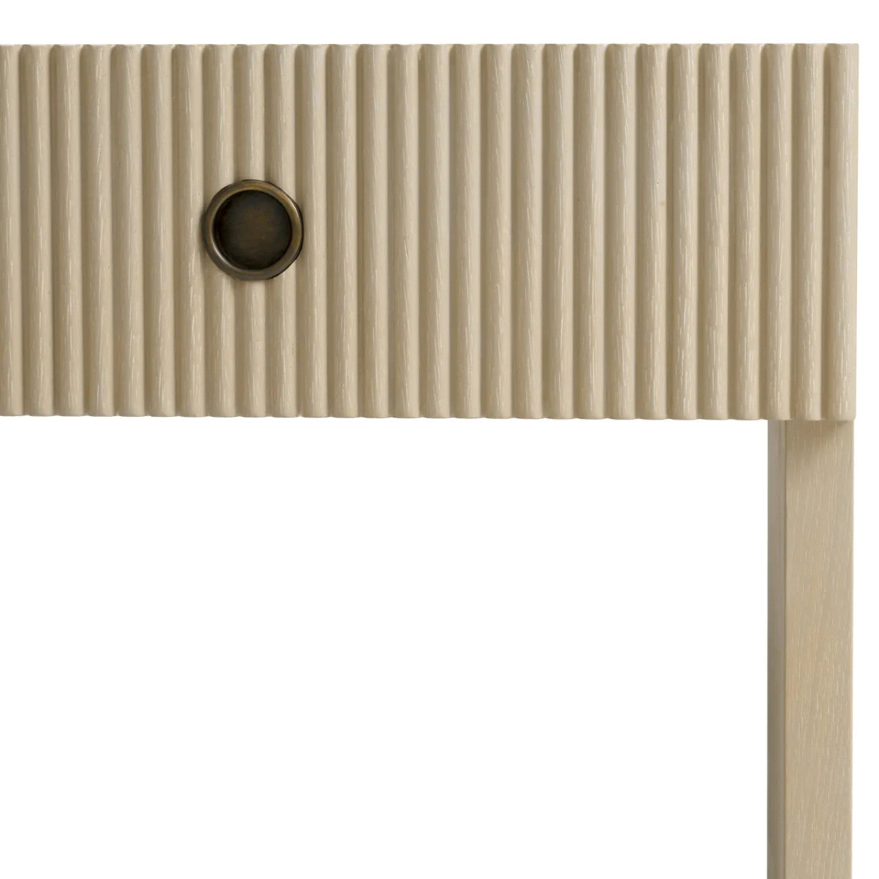 Dimitrios | Nachtkastje van Gewassen Eikenfineer met Moderne Afwerking | Stijlvol Beige Nachtmeubel voor Elke Slaapkamer 8