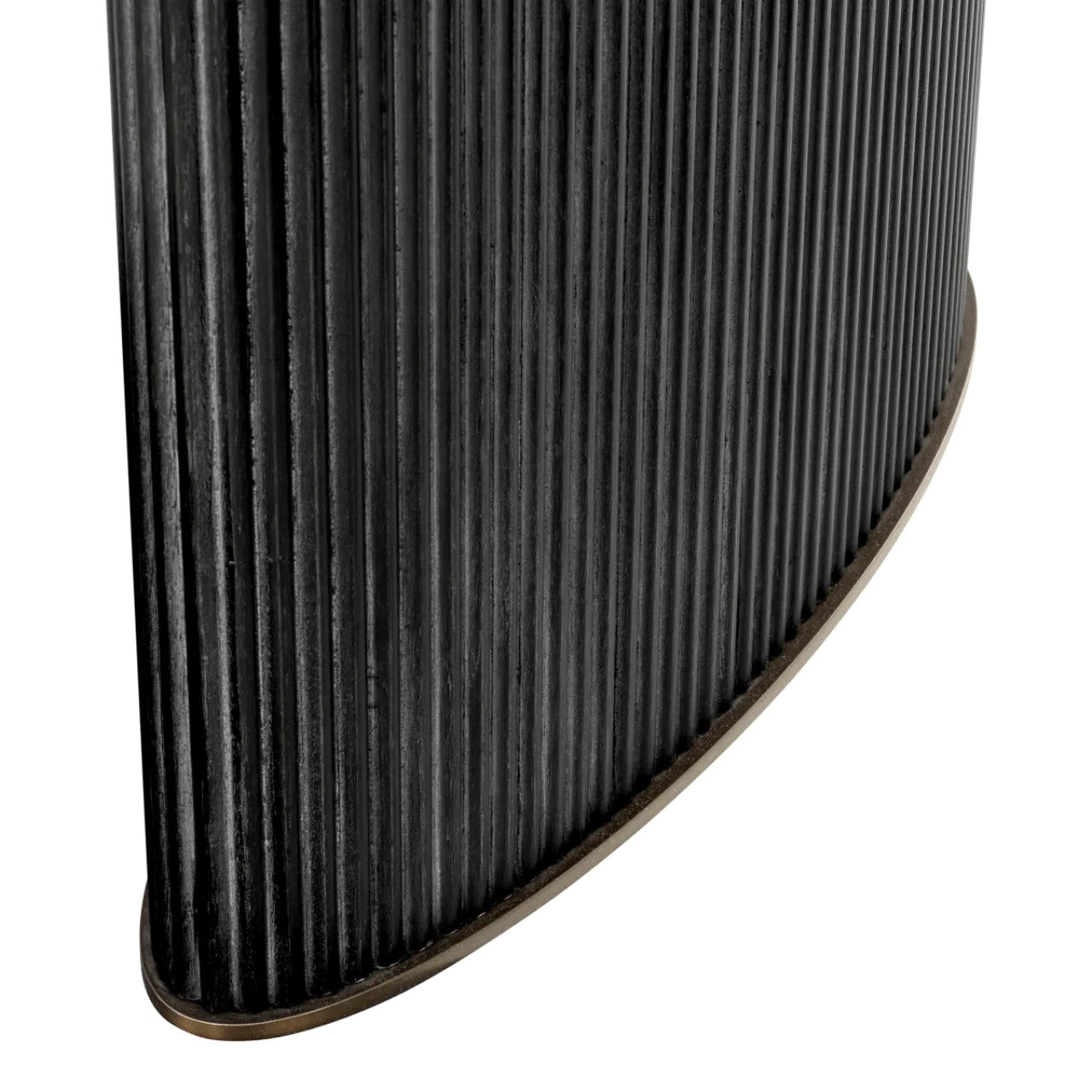 Eettafel Winston | Ronde Eettafel van Luxe Antracietgrijs Eikenfineer | Stijlvolle Tafel voor Elegante Eetruimtes 6