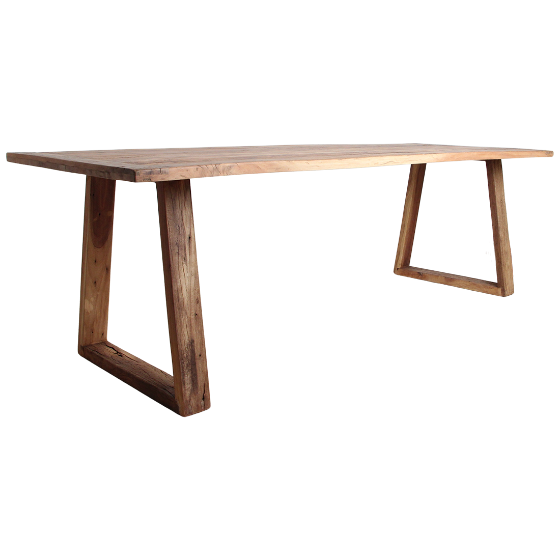 Eettafel | Rechthoekige Eettafel van FSC Gerecycled Teakhout met Tijdloos Design | Ruimte voor 4-6 Personen 0