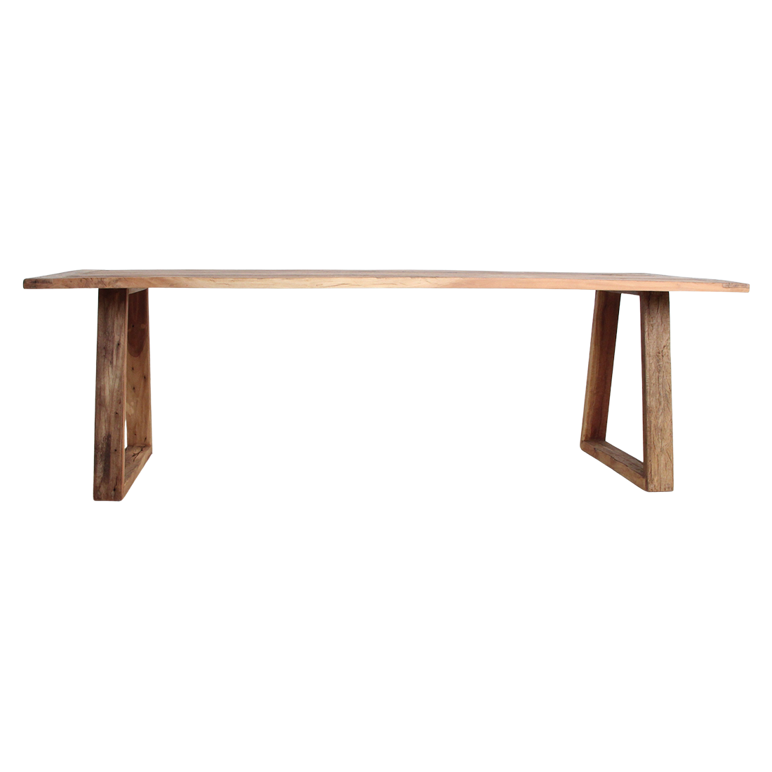 Eettafel | Rechthoekige Eettafel van FSC Gerecycled Teakhout met Tijdloos Design | Ruimte voor 4-6 Personen 5