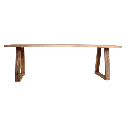 Eettafel | Rechthoekige Eettafel van FSC Gerecycled Teakhout met Tijdloos Design | Ruimte voor 4-6 Personen 5
