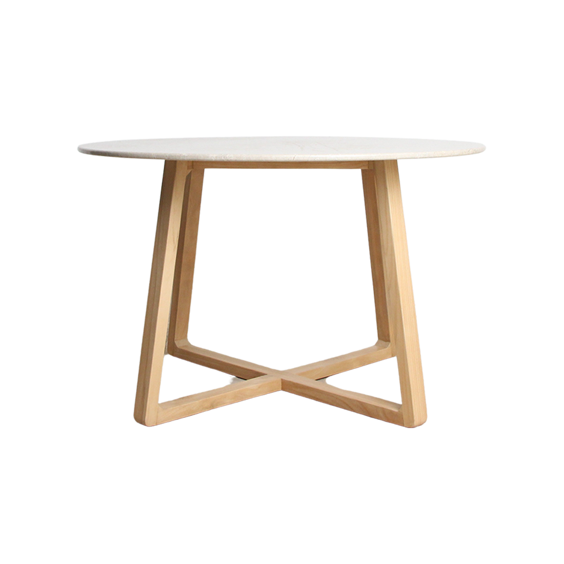 Elegante Ronde Eettafel met Marmeren Tafelblad - Ø 120 cm voor Stijlvolle Eetervaring 3