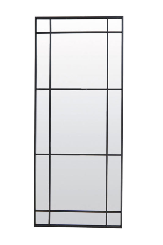 Elegante Zwarte Spiegel 77x183cm met Duurzaam Glas | Perfect voor Elk Interieur 0
